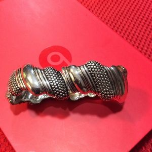 TWO TONE STRETCH BRACELET